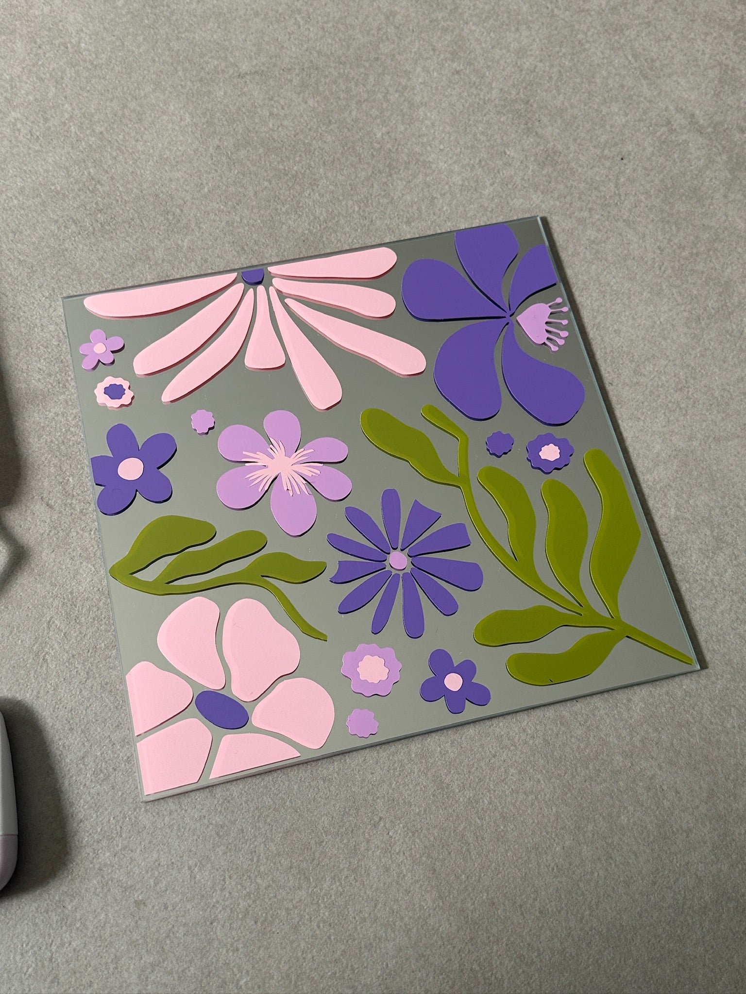 PRE-ORDER DIY-kit flower garden pink purple