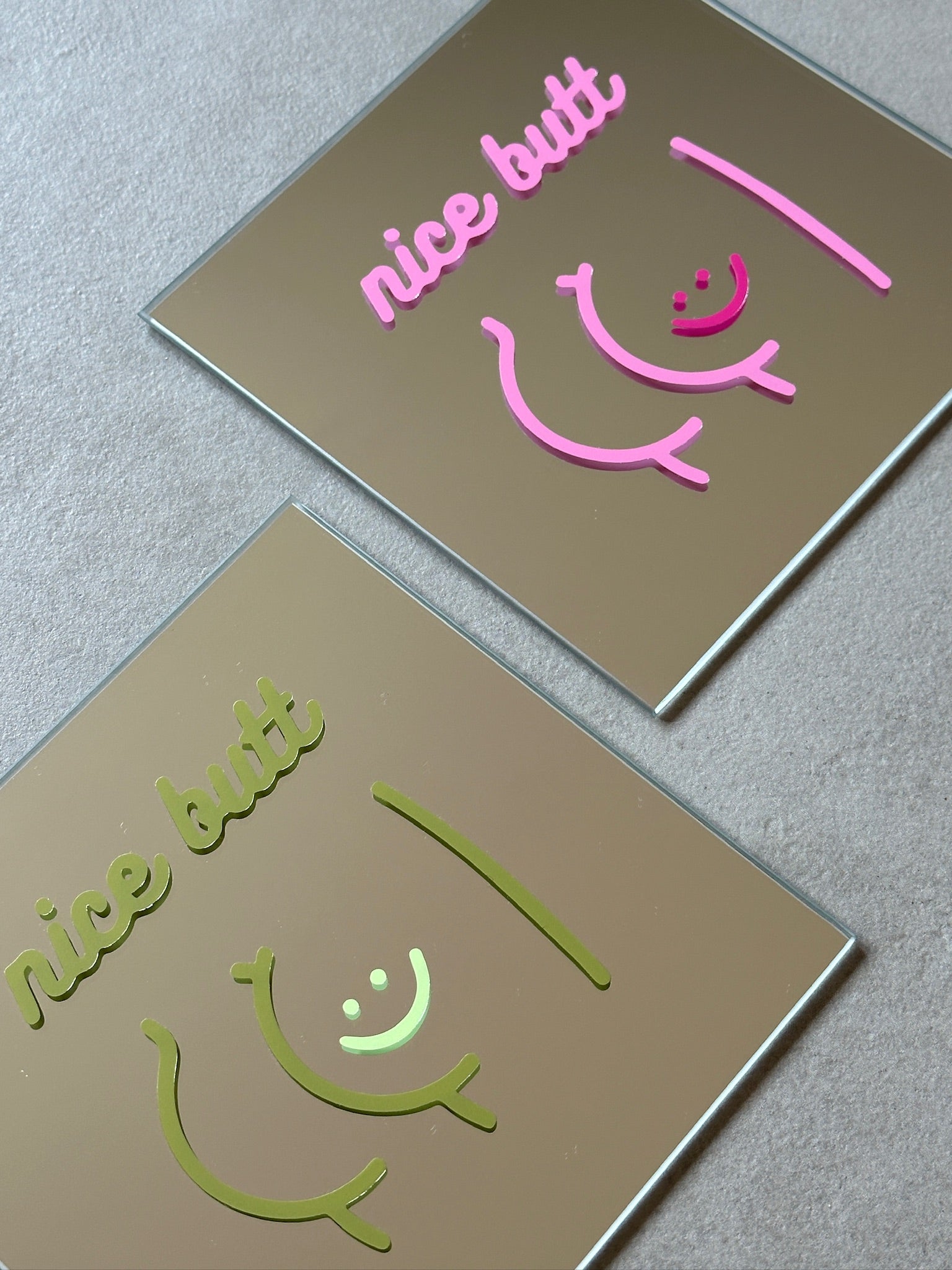 Nice butt mirror olive green