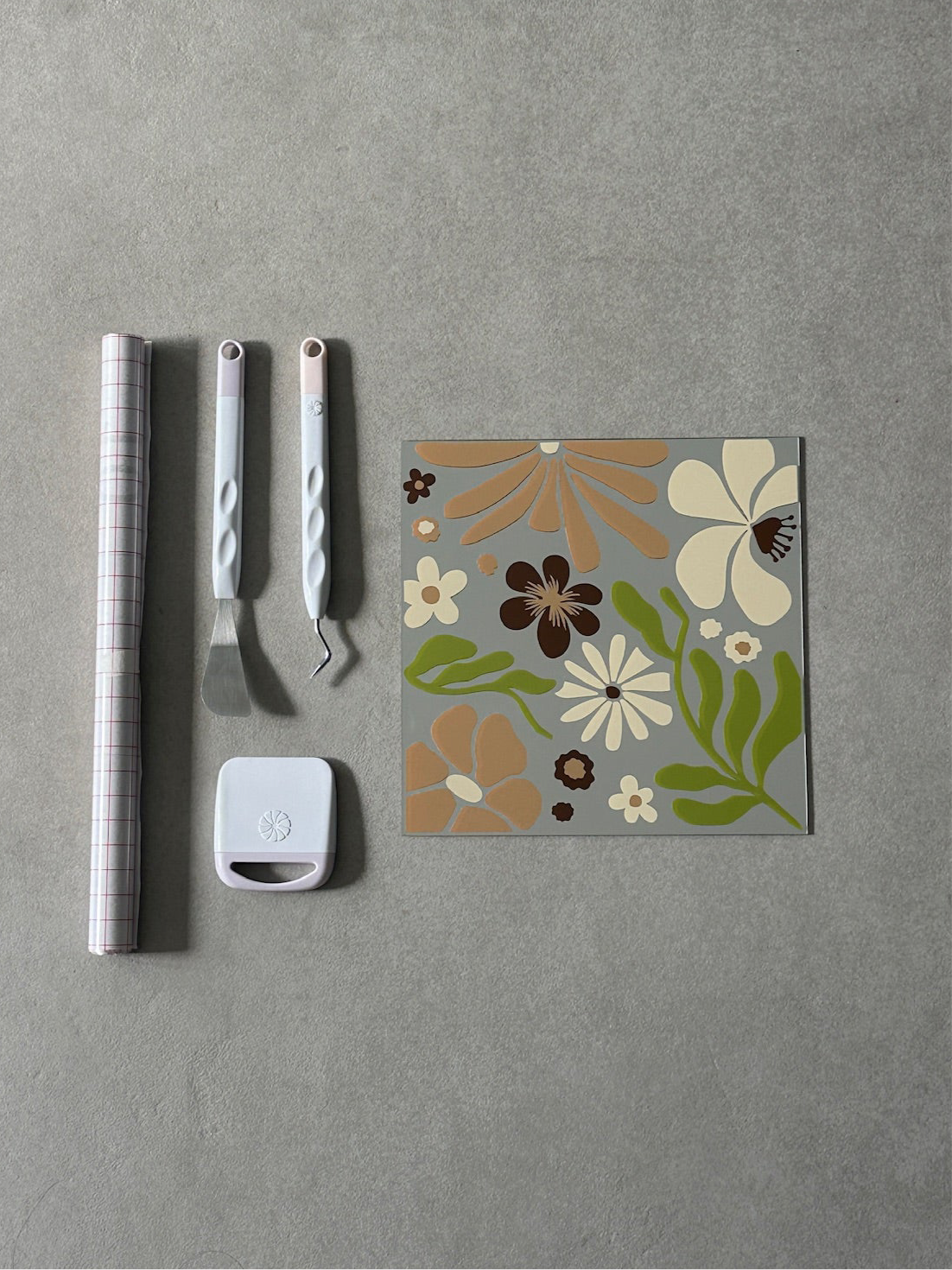 PRE-ORDER DIY-kit flower garden brown