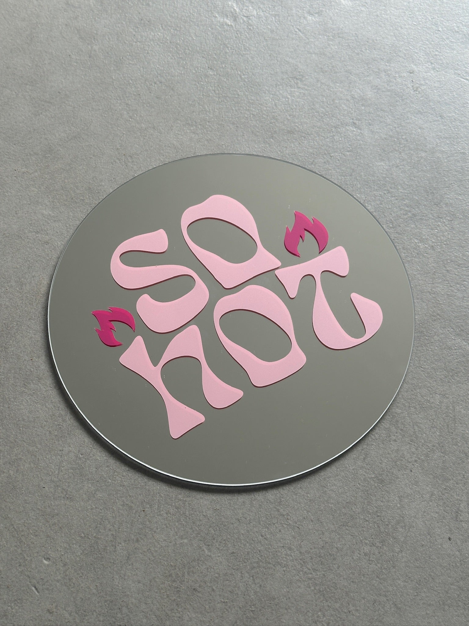 So hot mirror babypink fuchsia