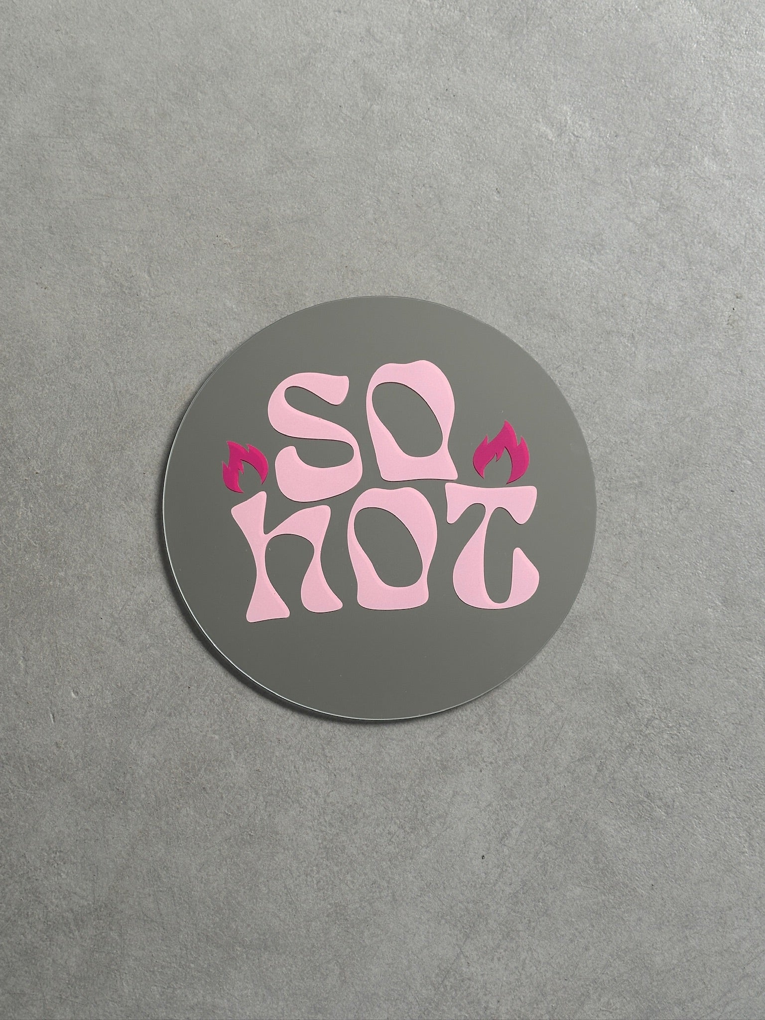 So hot mirror babypink fuchsia