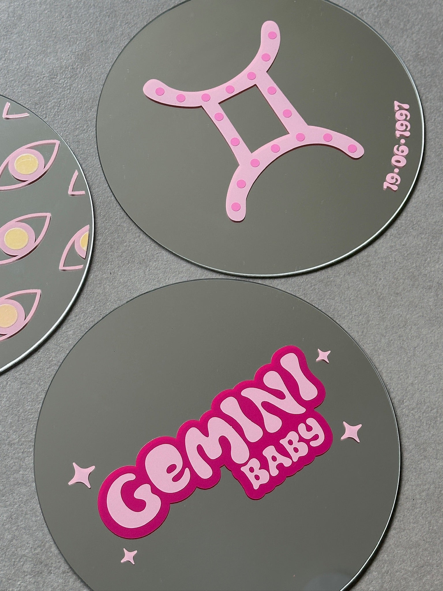 Custom star sign mirror