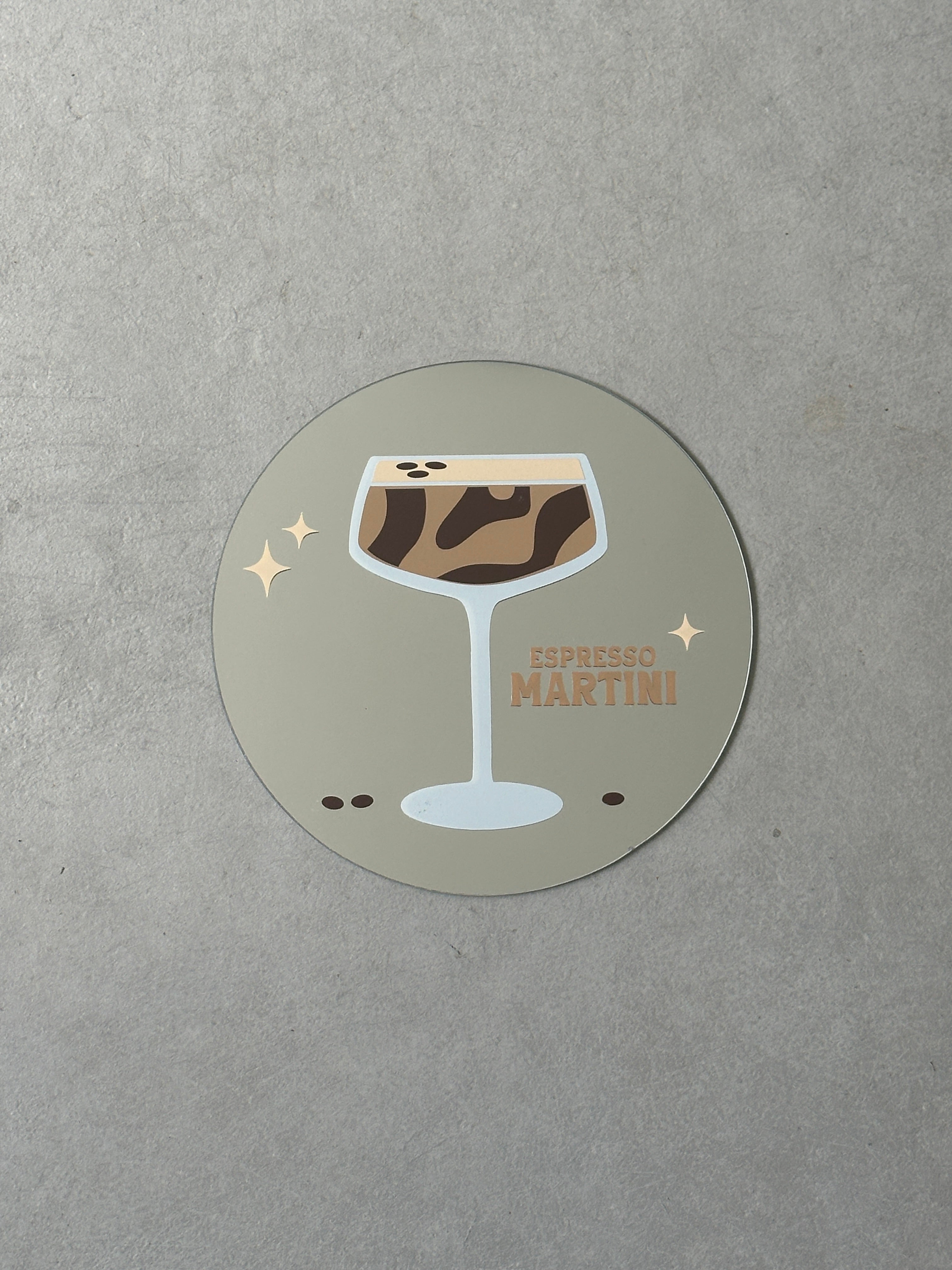 DIY Espresso Martini - only mirror
