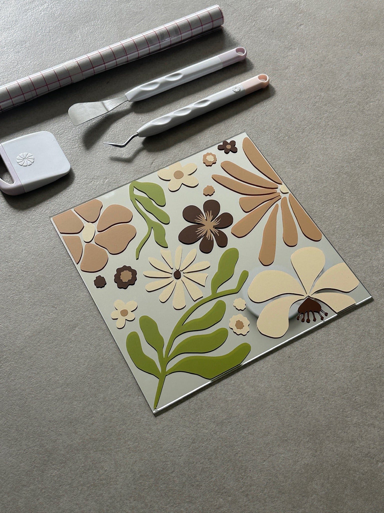 PRE-ORDER DIY-kit flower garden brown