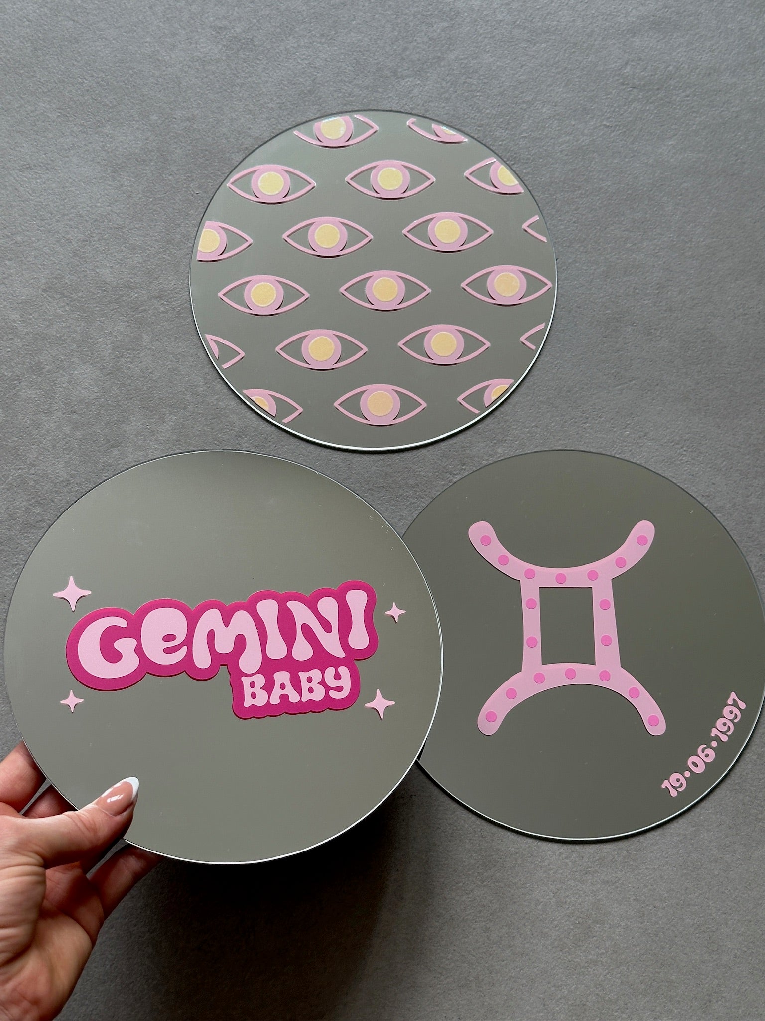 Custom star sign mirror