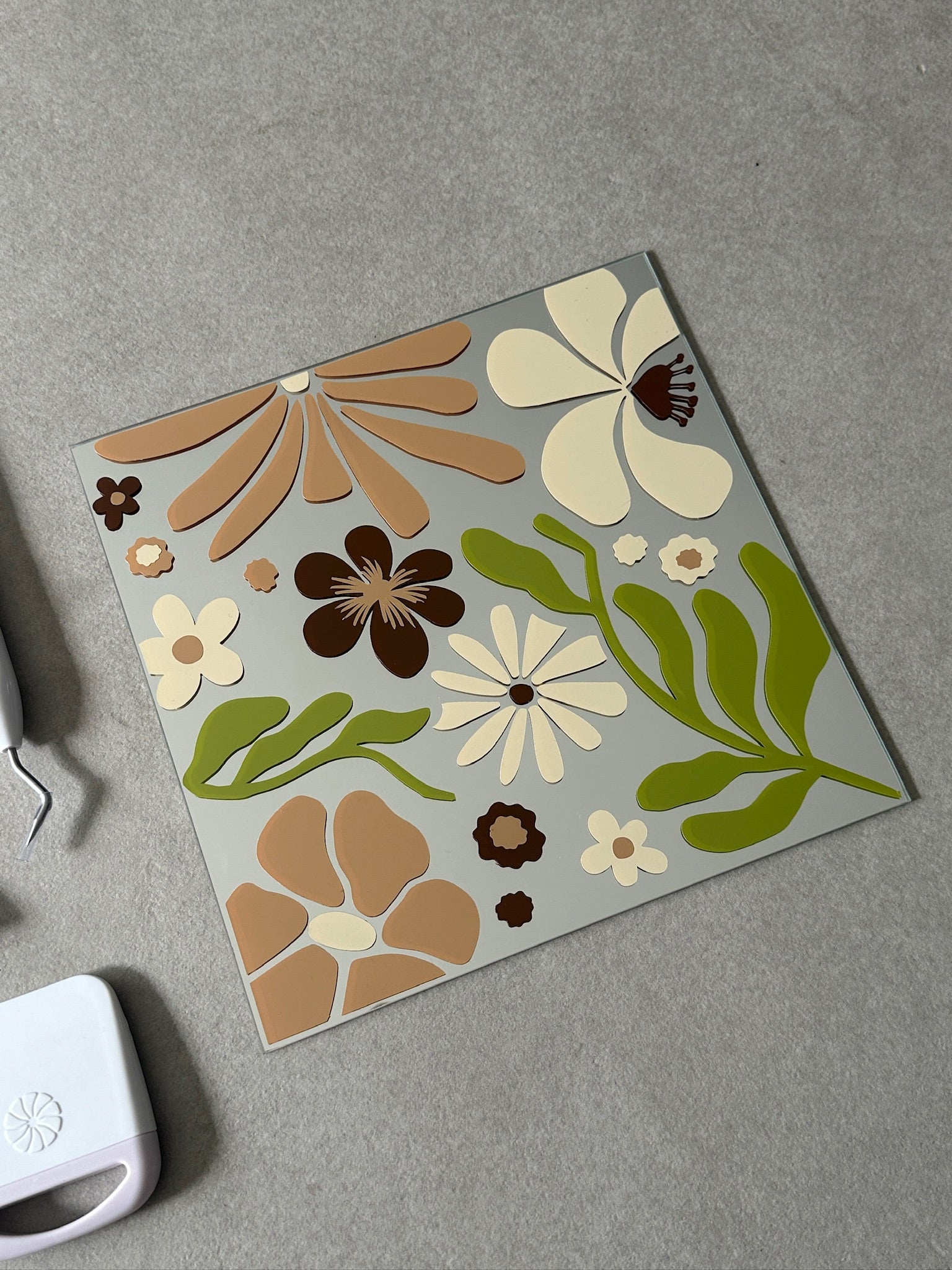 PRE-ORDER DIY-kit flower garden brown