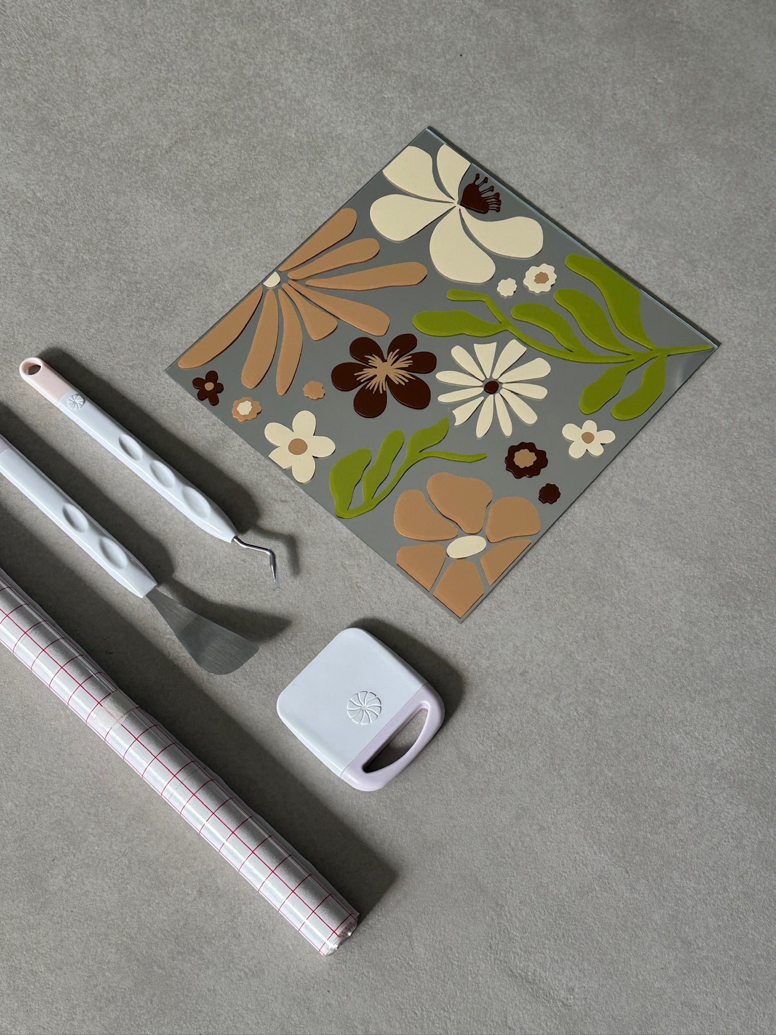 PRE-ORDER DIY-kit flower garden brown