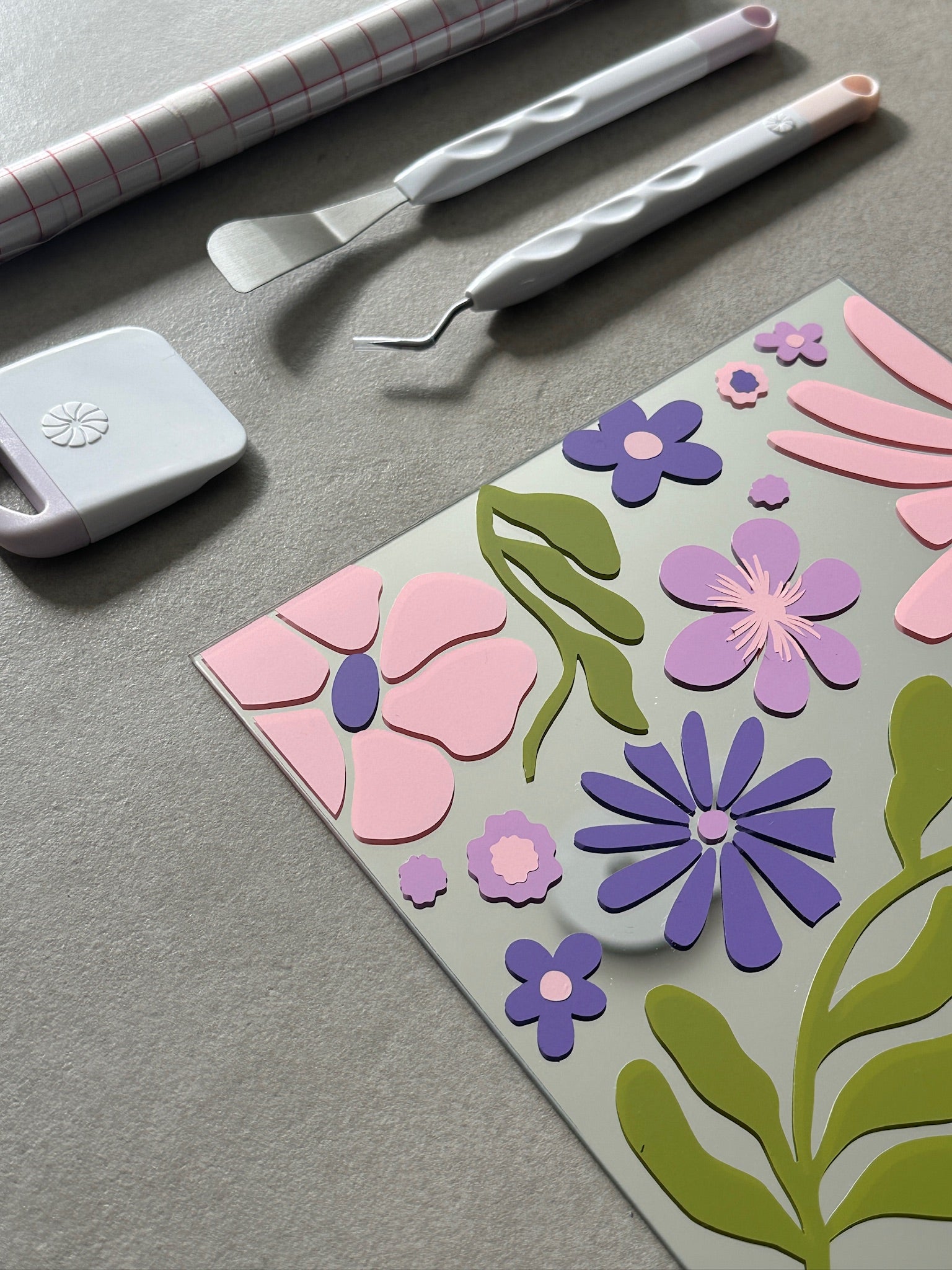 PRE-ORDER DIY-kit flower garden pink purple