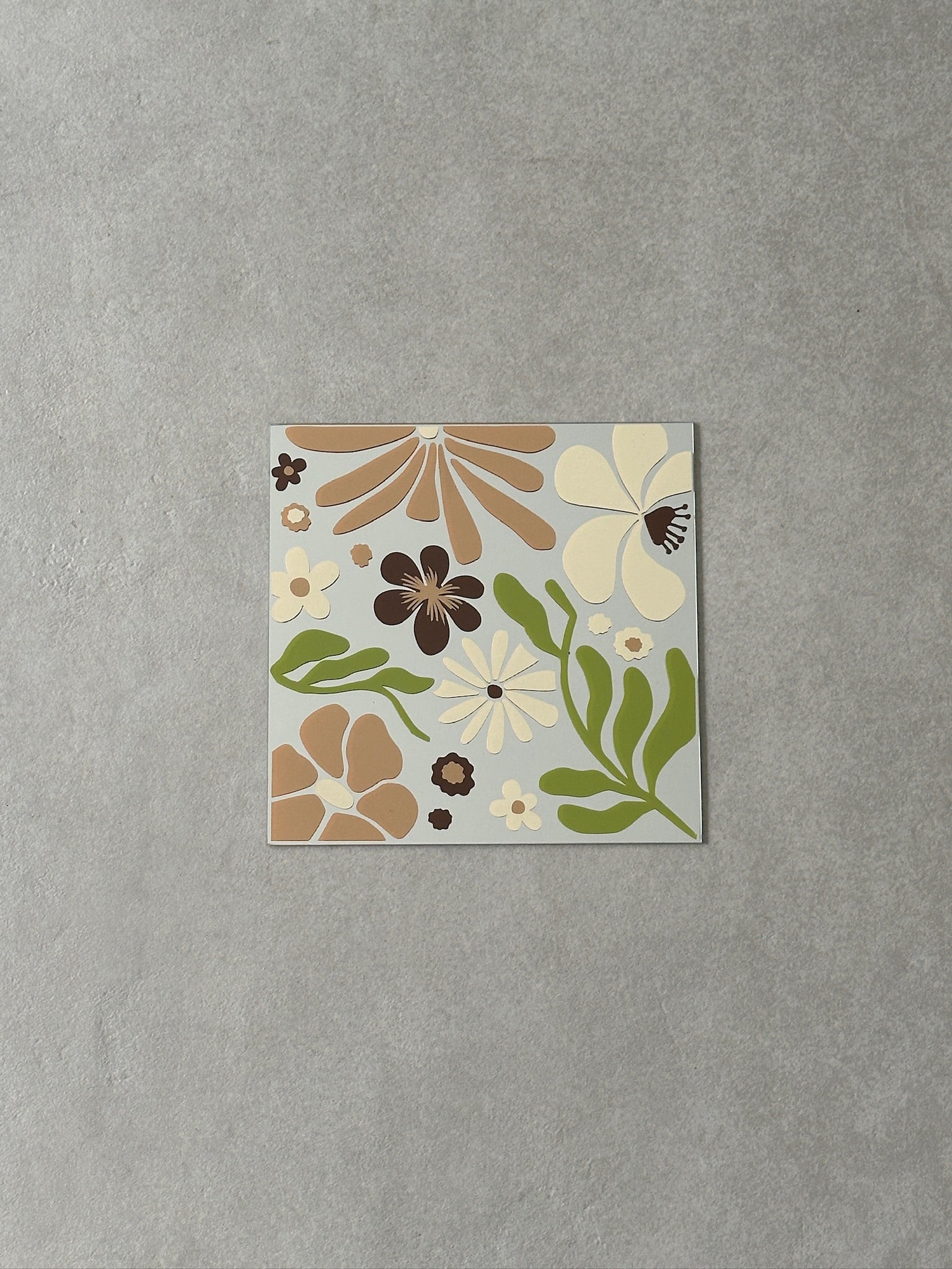 PRE-ORDER DIY Flower garden brown - only mirror