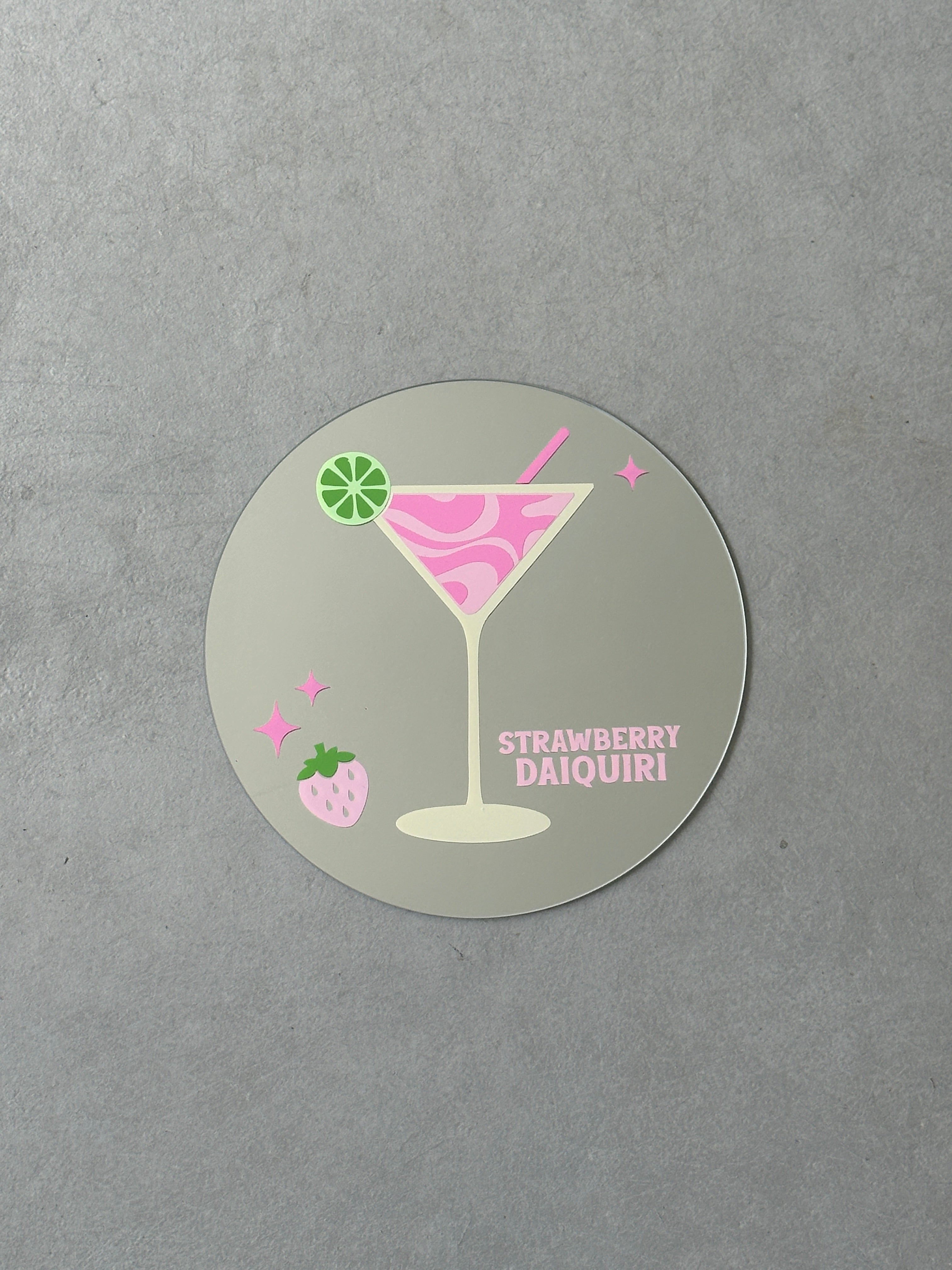 DIY Strawberry Daiquiri - only mirror