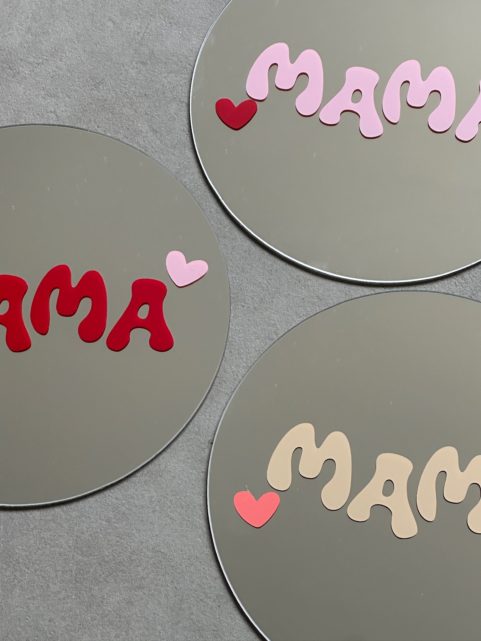 Mama babypink red
