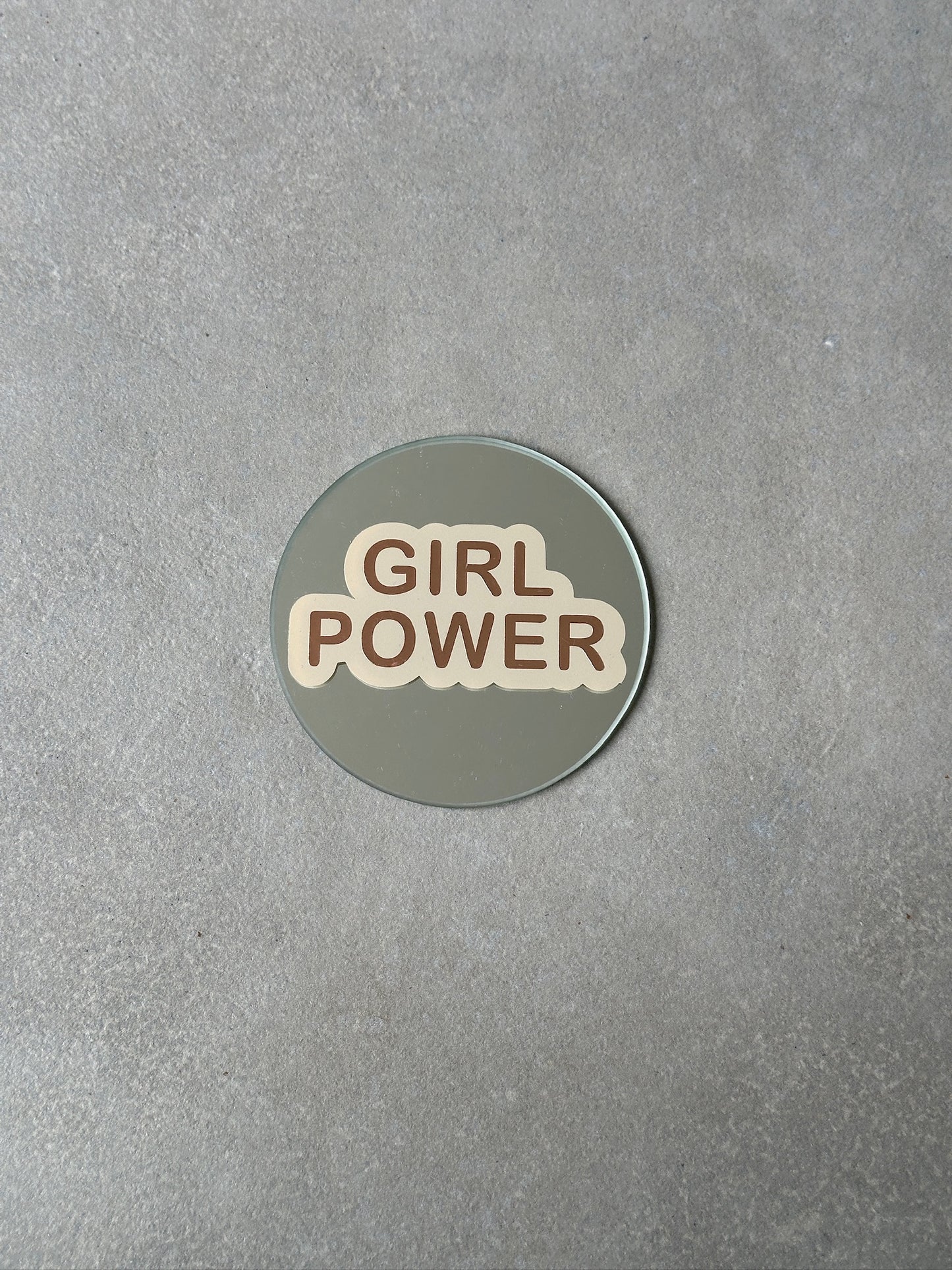 Girlpower nude mirror