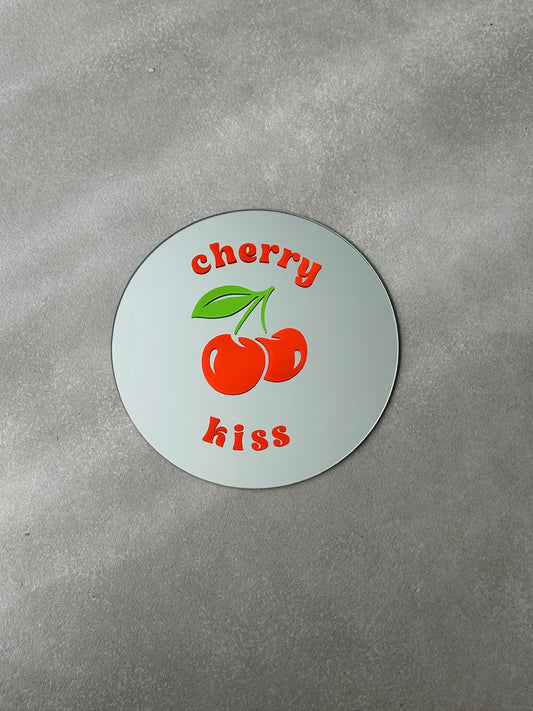 Cherry kiss mirror