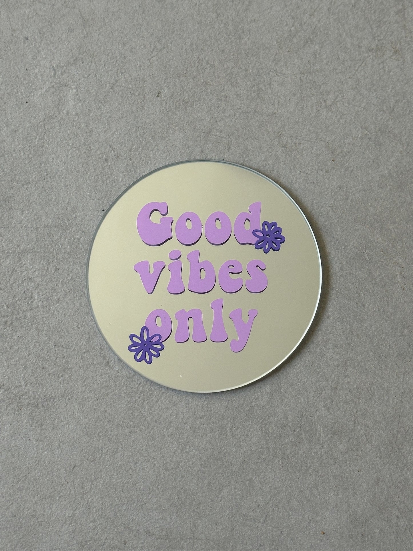 Good vibes dark purple