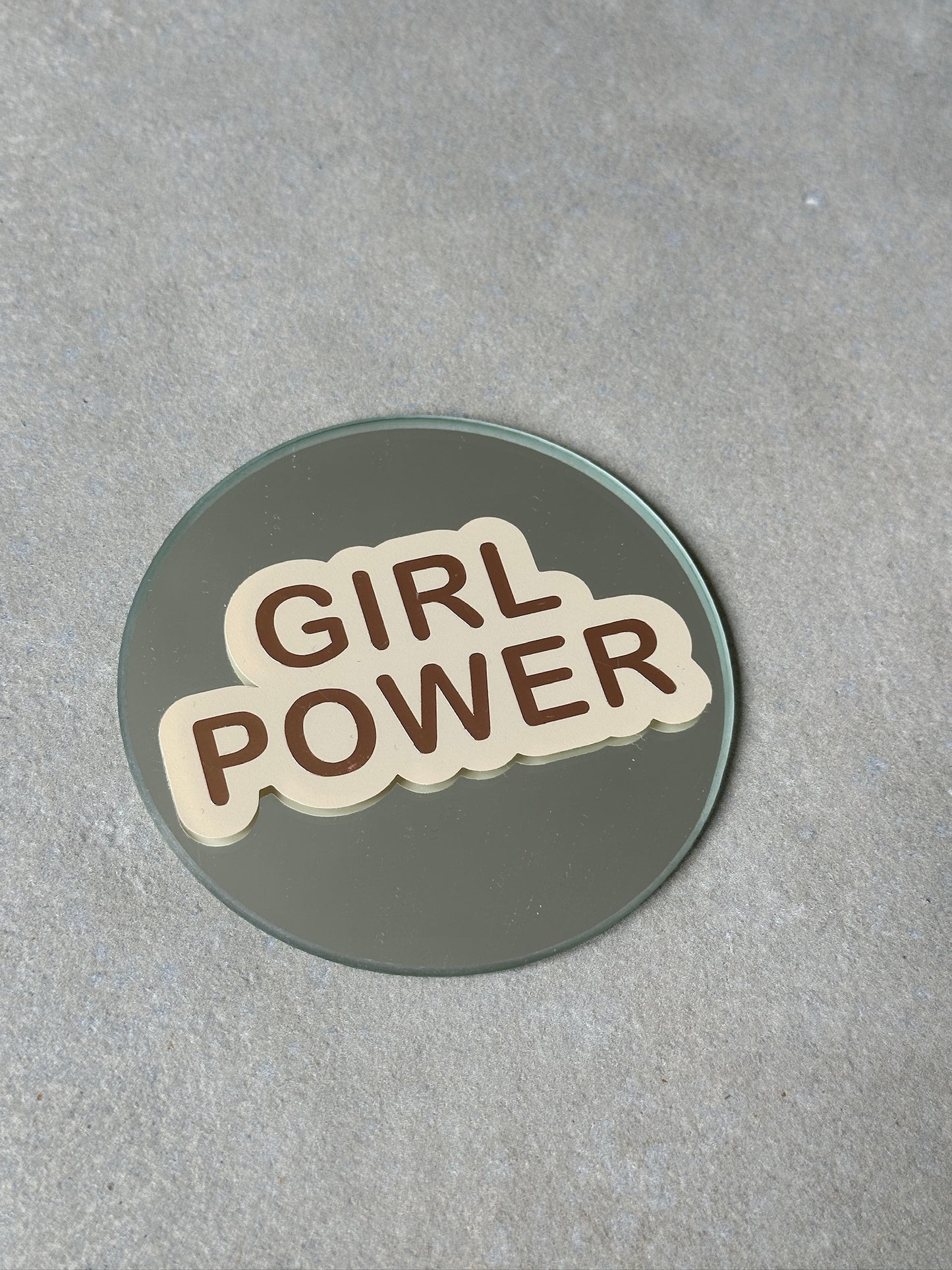 Girlpower nude mirror