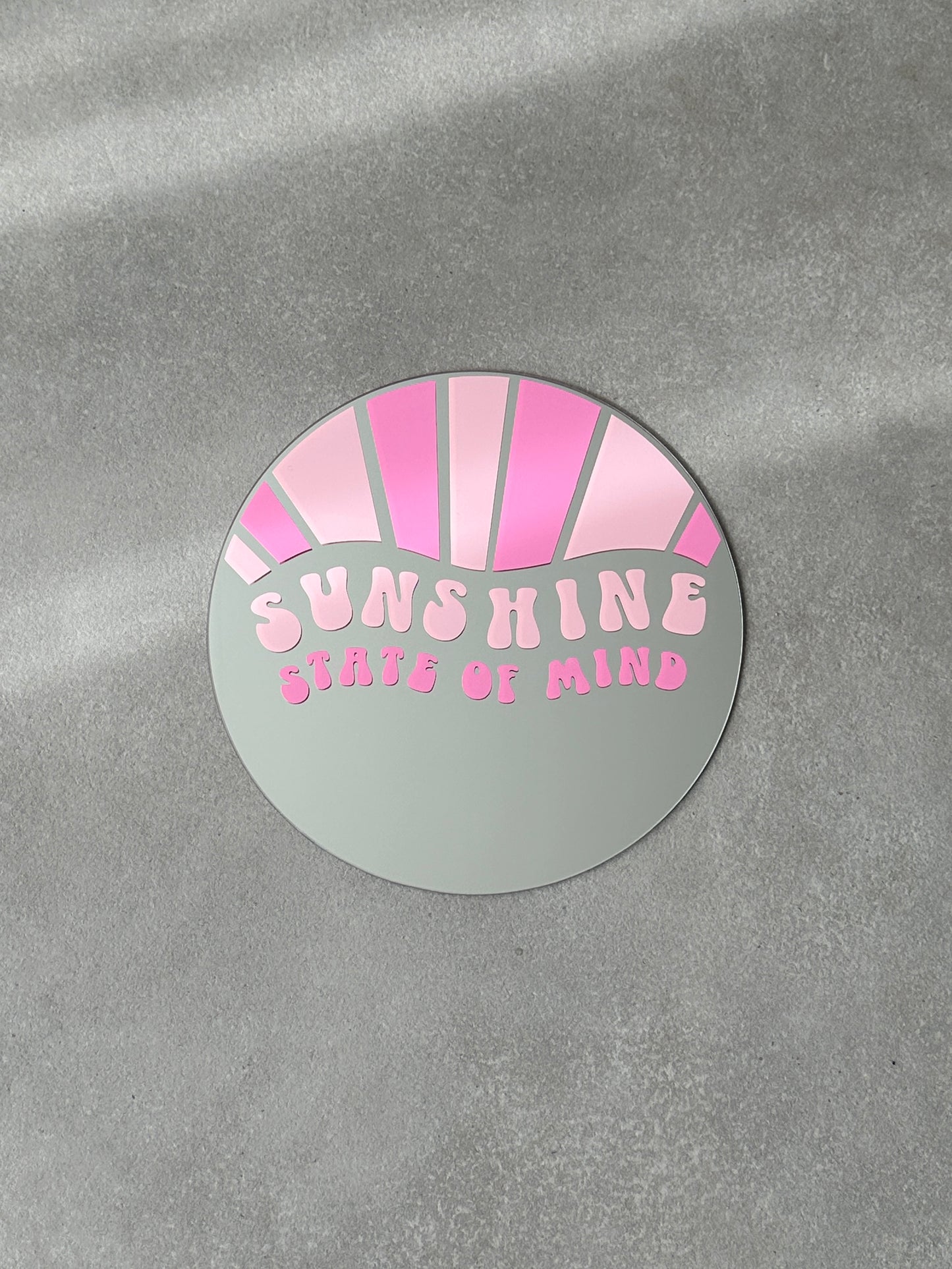 Sunshine state of mind babypink pink