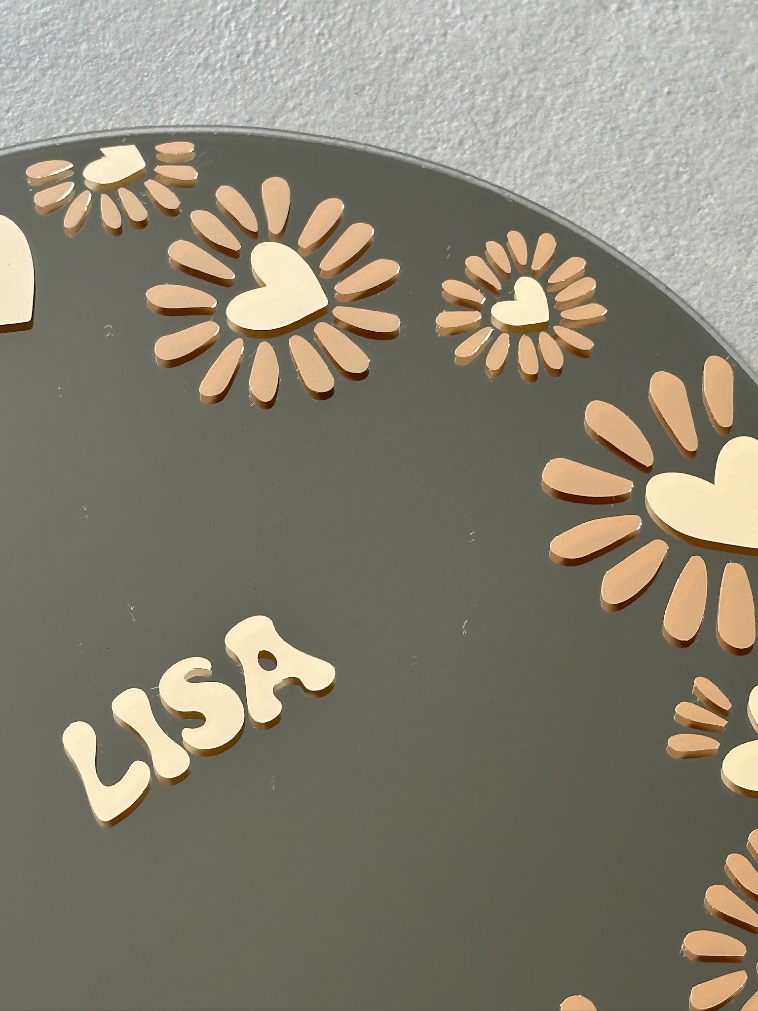 Custom sunheart spiegel sand caramel