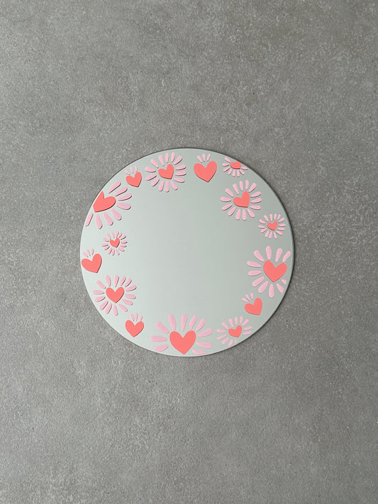 Sunheart mirror peach babypink