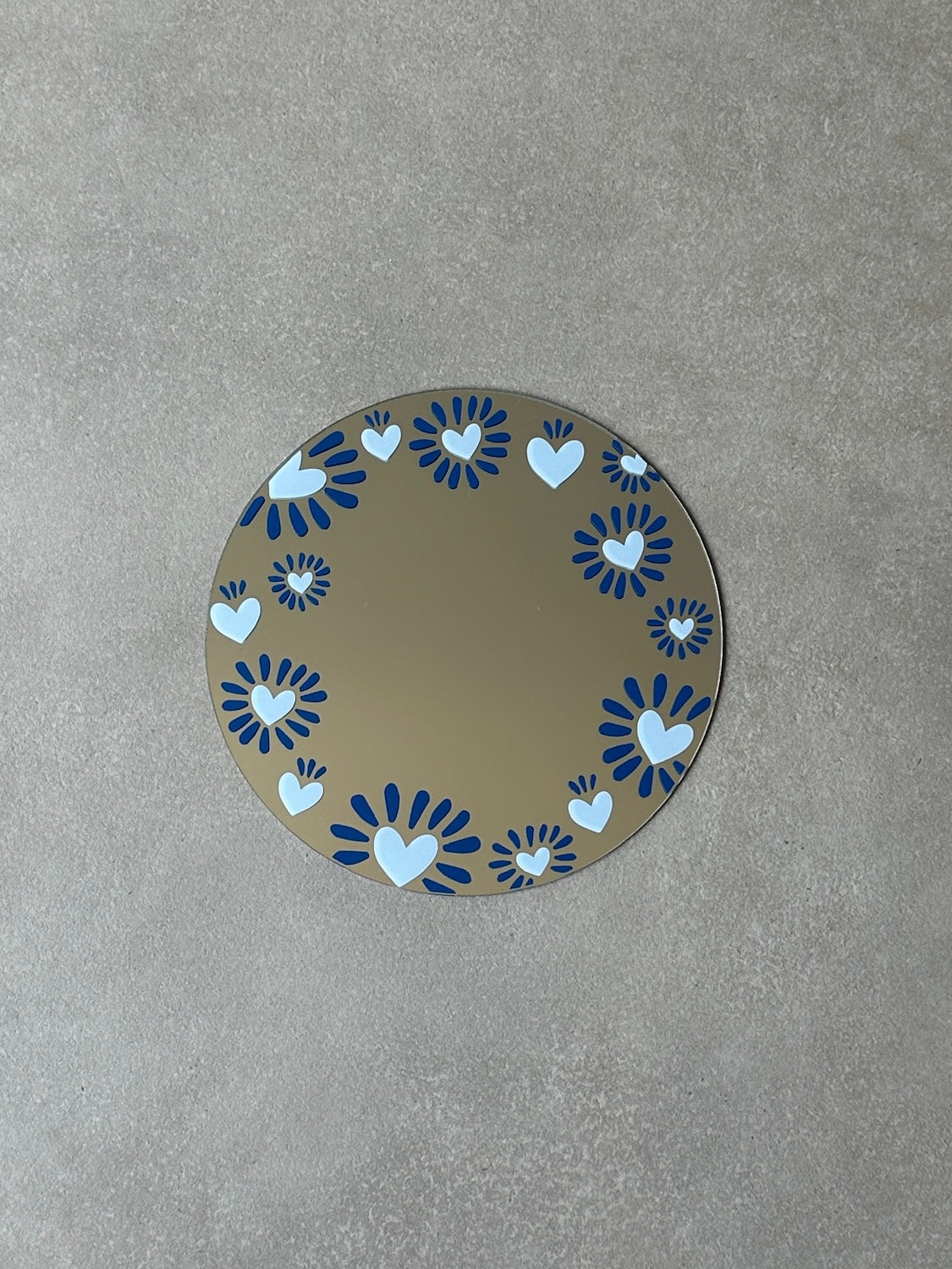 Sunheart mirror blue