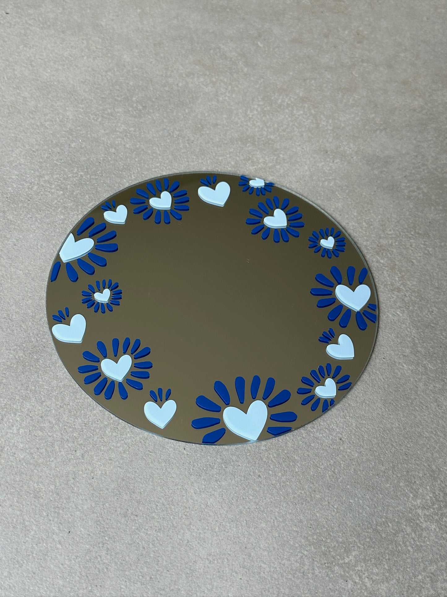 Sunheart mirror blue