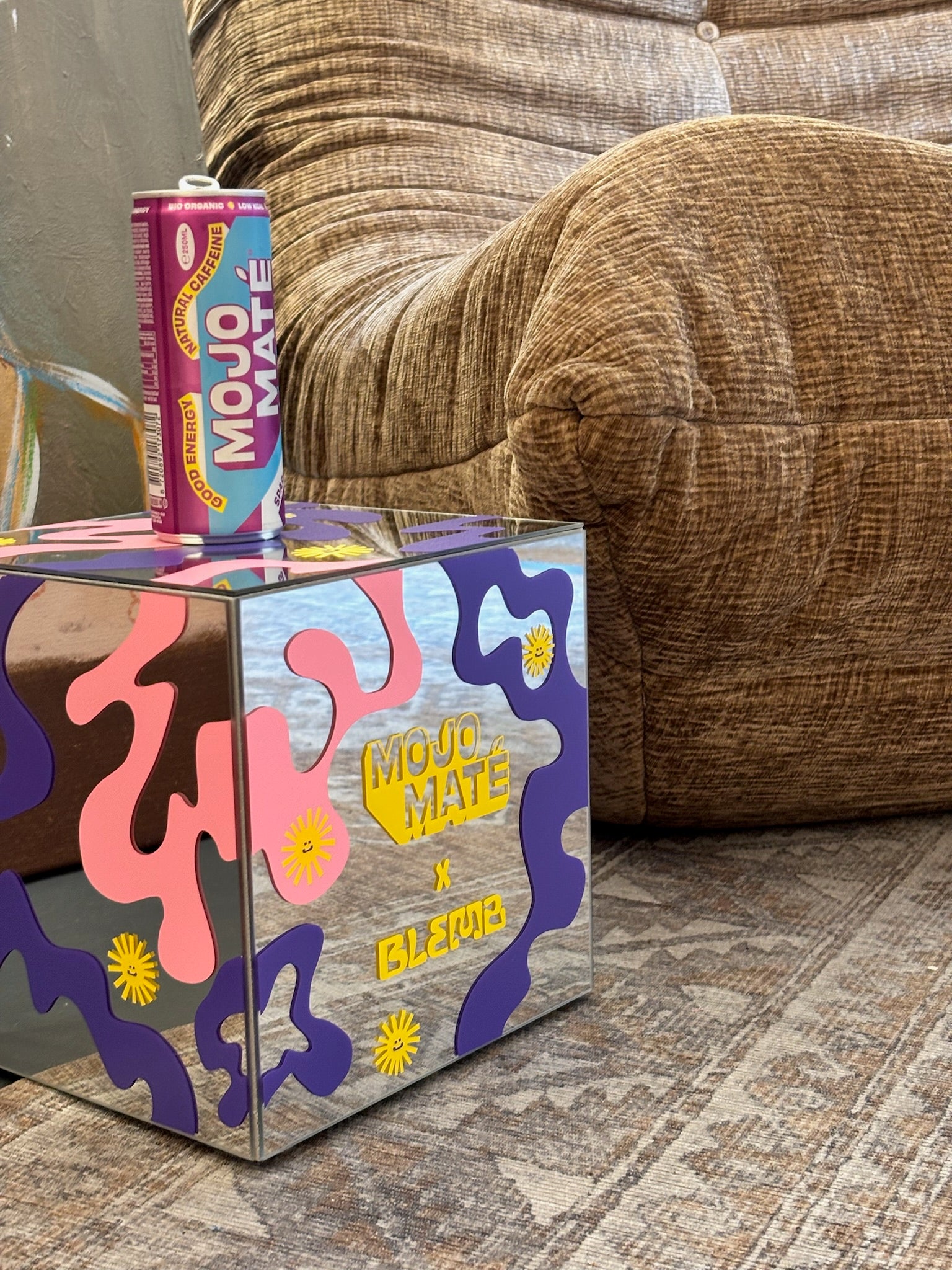 mojo mate spiegel kubus